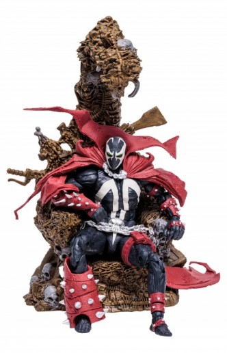 Spawn - Figura Spawn on Throne Deluxe Set McFarlane