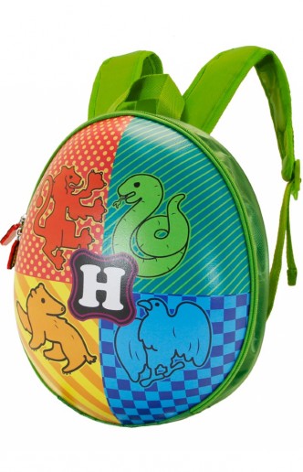 Harry Potter - Mochila Infantil Eggy Chibi Hogwarts Crest