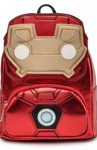 Loungefly - Marvel I Am Iron Man Light Up Mini Backpack