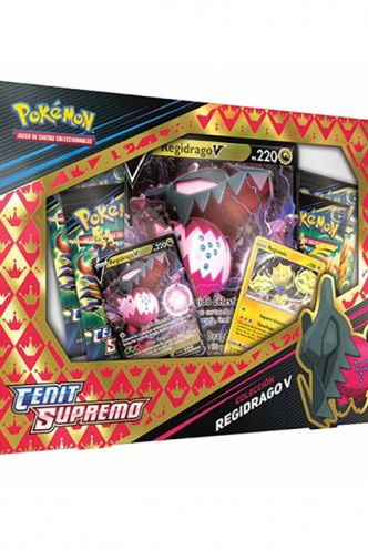 Pokemon TCG - Espada y Escudo 12.5 Cénit Supremo Colección Regidrago V