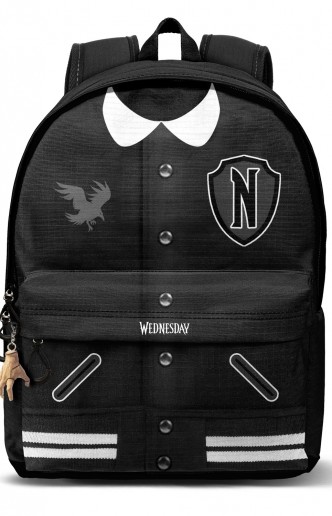 Wednesday - Mochila HS Fan Miércoles Varsity Nevermore