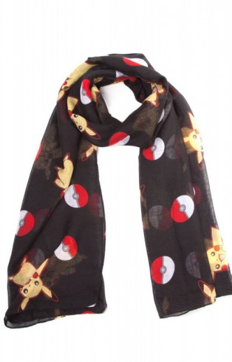 Pokemon - Pokeball Pikachu Scarf