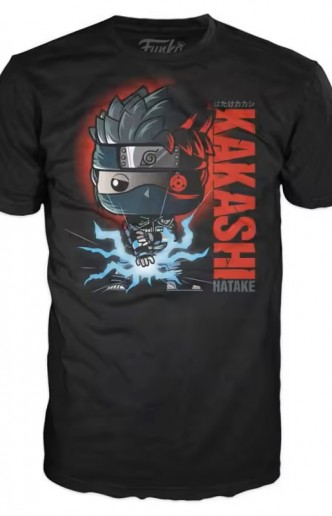 Camiseta Pop! Tees: Naruto - Kakashi w/ Raikiri