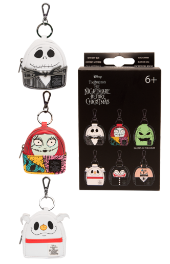 Pesadilla Antes de Navidad - Llavero mini mochila Mystery - Loungefly 