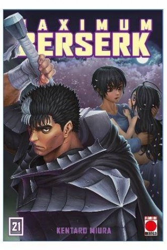 Maximum Berserk 21 (dust jacket with gold logo + acrylic figure)