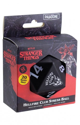 Stranger Things 5 Bola Antiestrés Hellfire Club Dice
