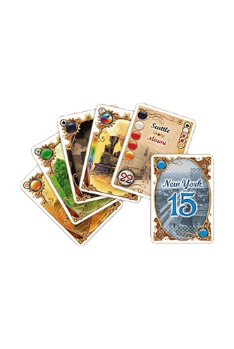 ¡Aventureros al Tren! Juego de cartas