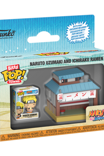 Bitty Pop! Towns Naruto - Uzumaki and Ichiraku Ramen