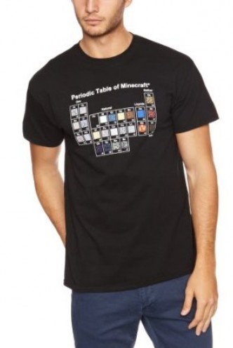 Camiseta - MINECRAFT "Tabla Periódica"