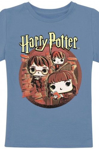 Camiseta Pocket Pop!  & Tee  Harry Potter Trio Set de Minifigura y Camiseta