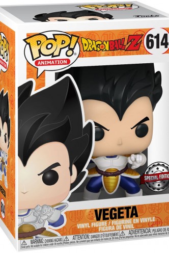 Camiseta Pop! Tees Dragon Ball Z Vegeta Set de Minifigura y Camiseta (Metallic) Ex