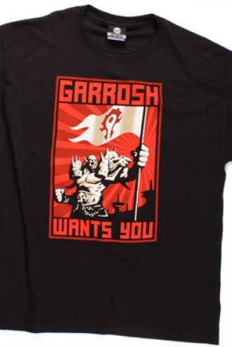 T-shirt - World of Warcraft "Garrosh Wants You"