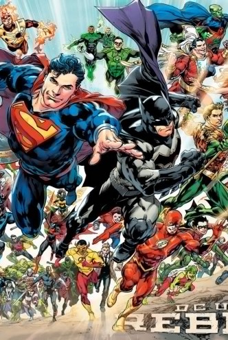 DC Universe - Póster Rebirth