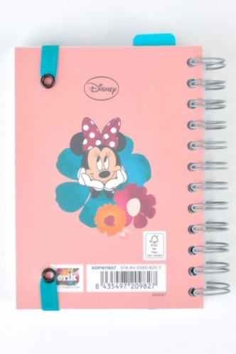 Disney - Agenda Escolar 2018/2019 Wire-O Mickey Minnie