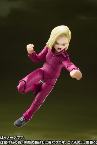 Dragon Ball - Androide A18 Figura Sh Figuarts