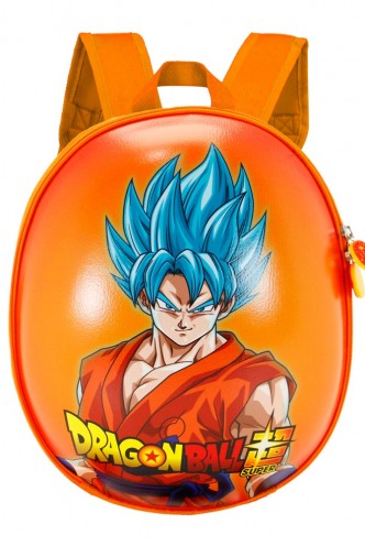 Dragon Ball - Mochila Infantil Eggy Goku Super Saiyan God Super Saiyan