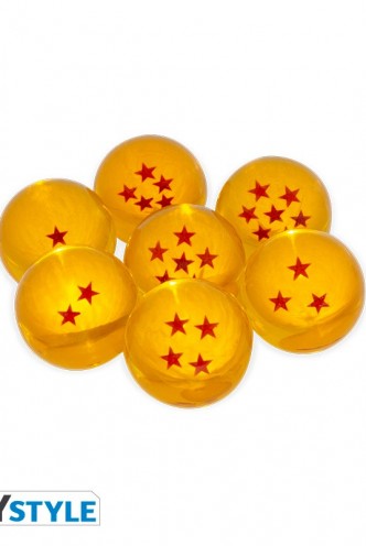 Dragon Ball - Set Bolas de Dragon con Caja de Metal