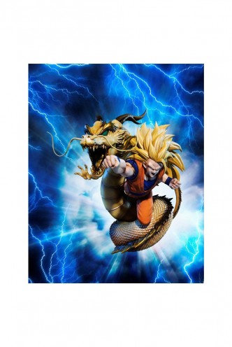 Dragon Ball Z - Super Saiyan 3 Son Goku Fist Explosion Figuarts Zero Figurae