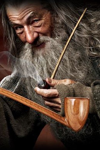 El Hobbit - Pipa de Gandalf