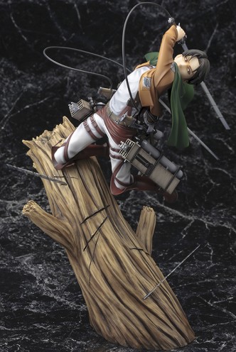 Attack on Titan Estatua ARTFXJ Levi Renewal Package 