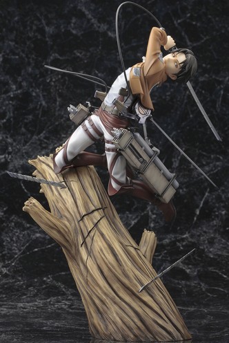 Attack on Titan Estatua ARTFXJ Levi Renewal Package 