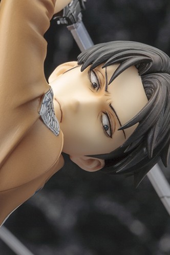 Attack on Titan Estatua ARTFXJ Levi Renewal Package 