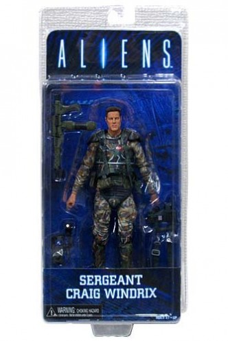 Figura - ALIENS Serie 2 "Sargento Craig Windrix" 18cm.