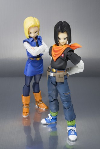 Figura articulada - Dragon Ball Z - Android Nº 17 S.H.Figuarts 14cm.