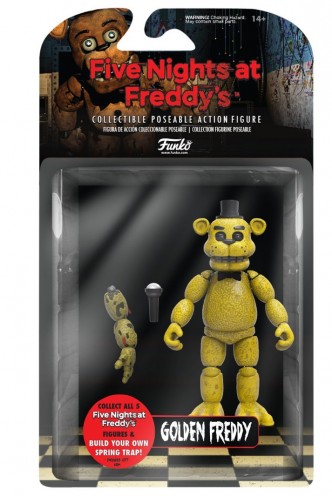 Figura articulada - Five Nights at Freddy´s "Golden Freddy"