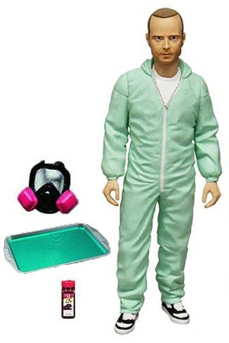 Figura - Breaking Bad "Jesse Pinkman" Blue Hazmat Suit ¡EXCLUSIVA!