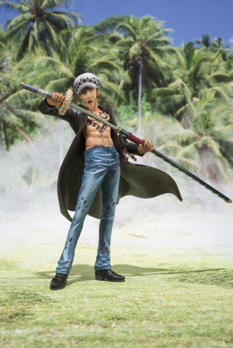 Figura Figuarts ZERO - ONE PIECE "Trafalgar Law" Dressrosa 15cm.