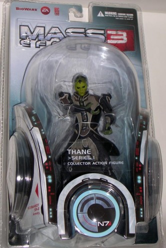 Figure - Mass Effect 3 Serie 1 "Thane" 18cm.