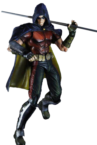 Figura Play Arts Kai - Batman Arkham City "Robin" 25cm.