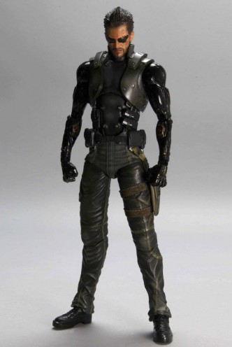 Figura Play Arts Kai - Deus EX: Human Revolution "Adam Jensen" 24,2cm.