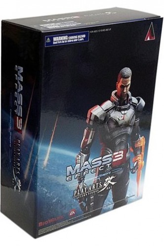 Figura Play Arts Kai - Mass Effect 3 "Commander Shepard" 21,7cm.