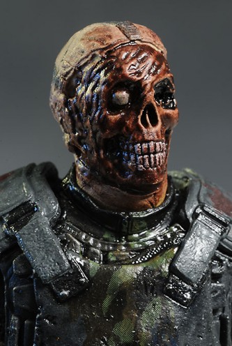 Figura - The Walking Dead Serie 4 "Zombie Máscara Gas"