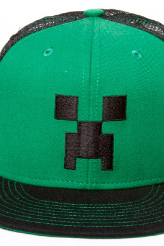 Minecraft Gorra plana Creeper