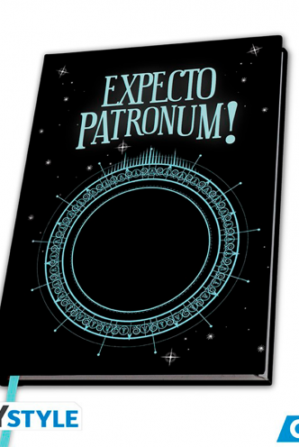 Harry Potter - A5 heat change notebook Patronus