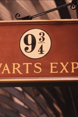 Harry Potter - Placa de Anden 9 3/4