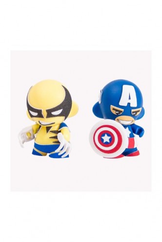 Kidrobot x Marvel Micro MUNNY Superhero Toy 3-Inch