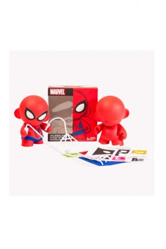 Kidrobot x Marvel Spiderman MUNNY Superhero Toy 10cm Artist: You! 