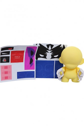 Kidrobot x Marvel Wolverine MUNNY Superhero Toy 7-Inch Artist: You! 