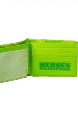 Teenage Mutant Ninja Turtles Green Bi-Fold Wallet 