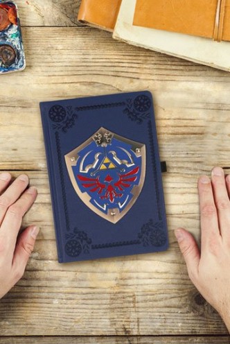 Legend of Zelda Libreta A5 Metal Shield