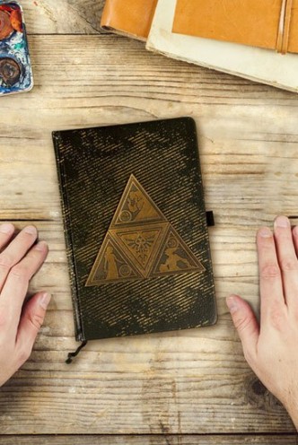 Legend of Zelda - Libreta A5 Metal TriForce