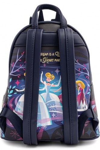 Loungefly -Disney: Cinderella- Mini Mochila Cinderella Castle