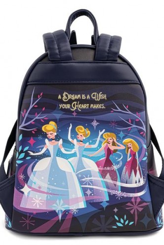 Loungefly -Disney: Cinderella- Mini Mochila Cinderella Castle