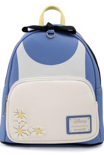 Loungefly -Disney - Mini Mochila Alice in Wonderland con monedero de Diana