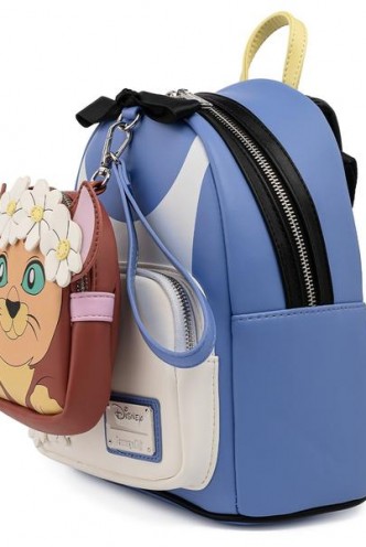 Loungefly -Disney - Mini Mochila Alice in Wonderland con monedero de Diana