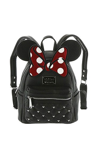 Loungefly - Mini mochila de cuero Minnie